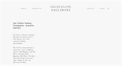 Desktop Screenshot of jacquelinedallimore.com