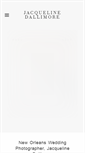 Mobile Screenshot of jacquelinedallimore.com